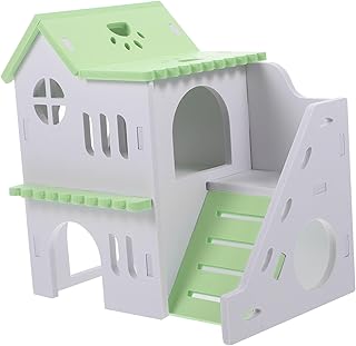 Ipetboom Gaiolas De Hamster Brinquedos Pequenas Casas Esconderijo De Rato Adorável Casa De Rato Mini Gaiola De Rato Esconderijo Decorativo Esconderijo De Hamster Fornecimento De Hamsters