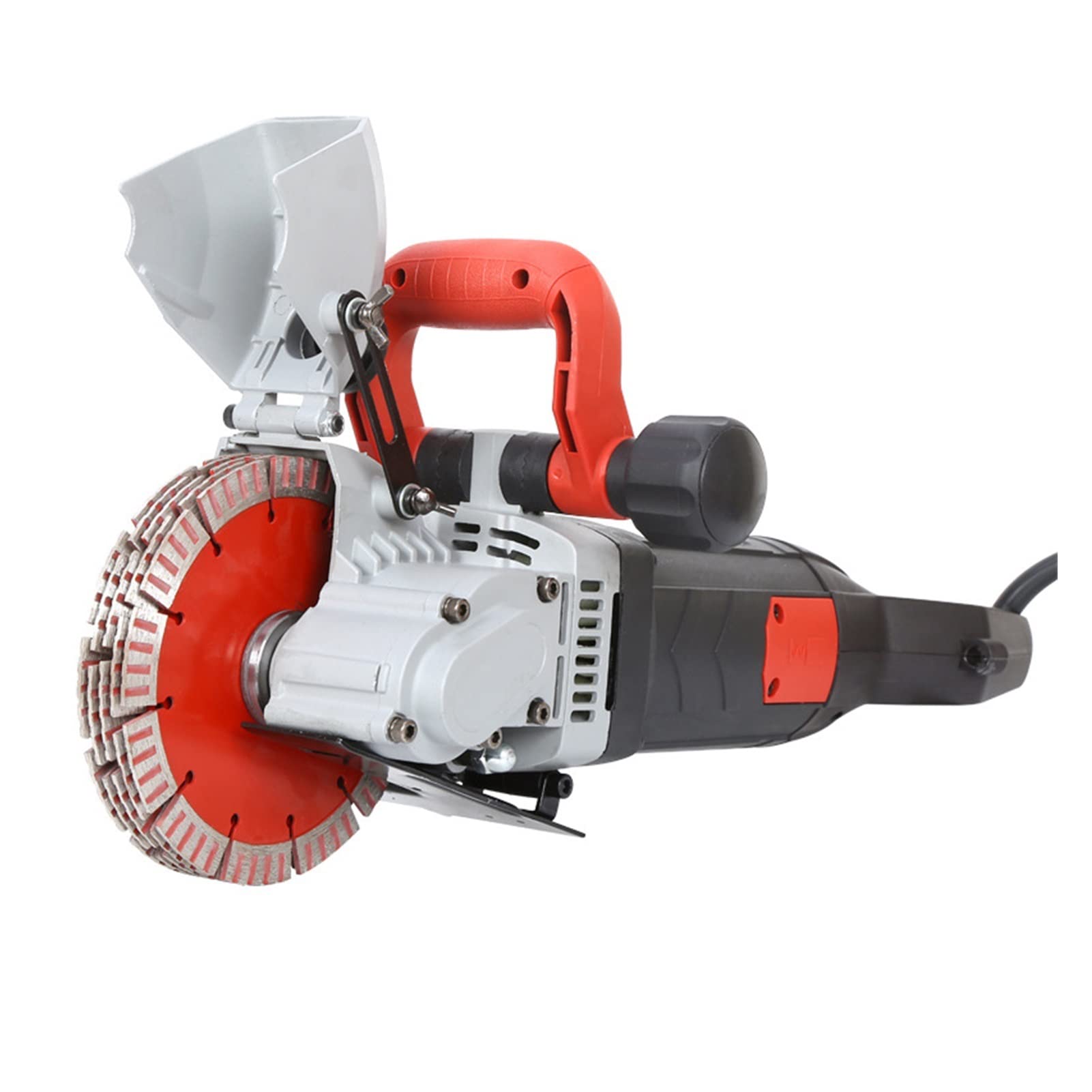 Rsgxlfqzvak One Color Wall Cutting Machine, Electric Wall Chaser Groove Cutting Machine Slotting Machine(Standard)