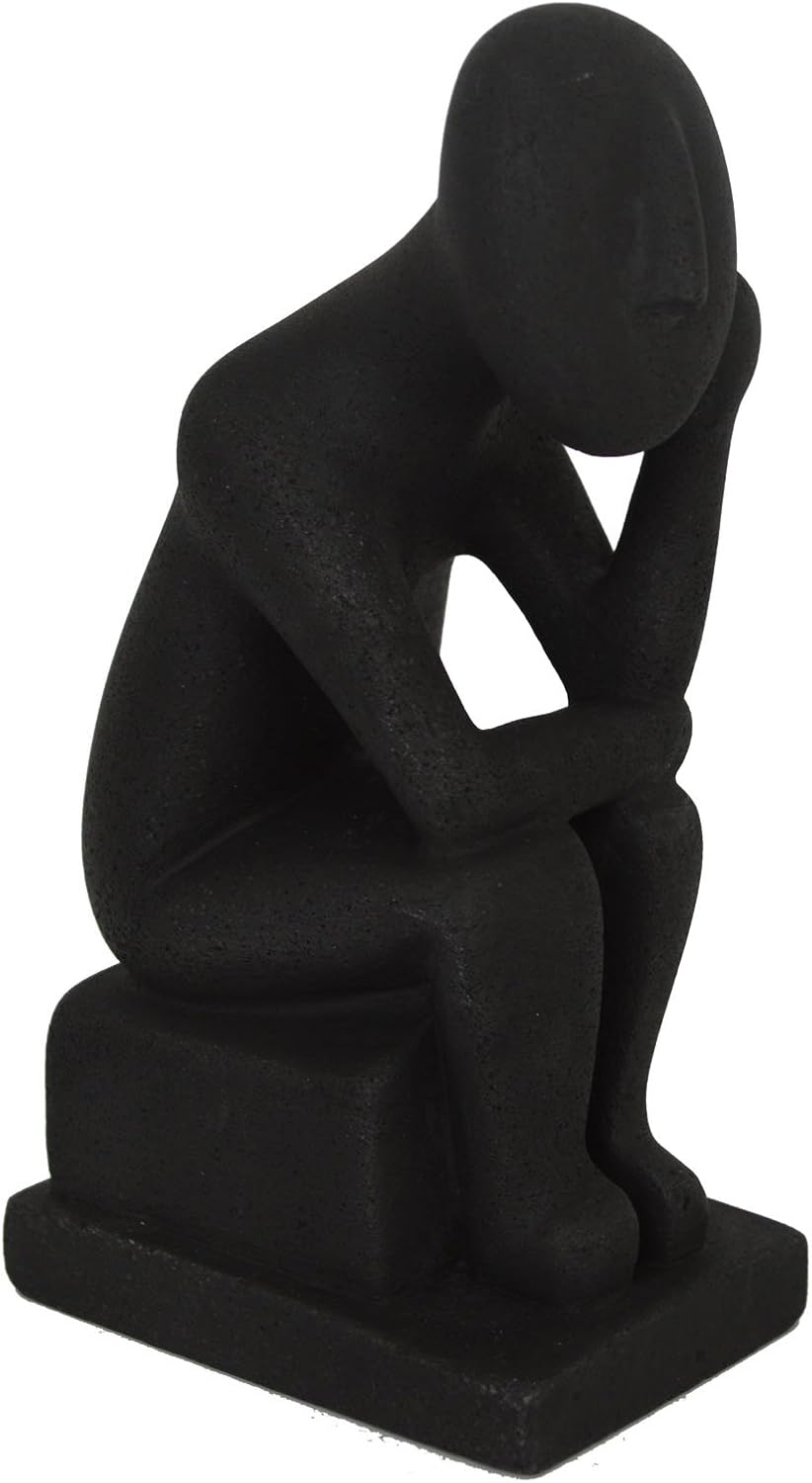 Estia Creations Thinking Man - Meditation Contemplation Figure - Cycladic Art - Ancient Greece