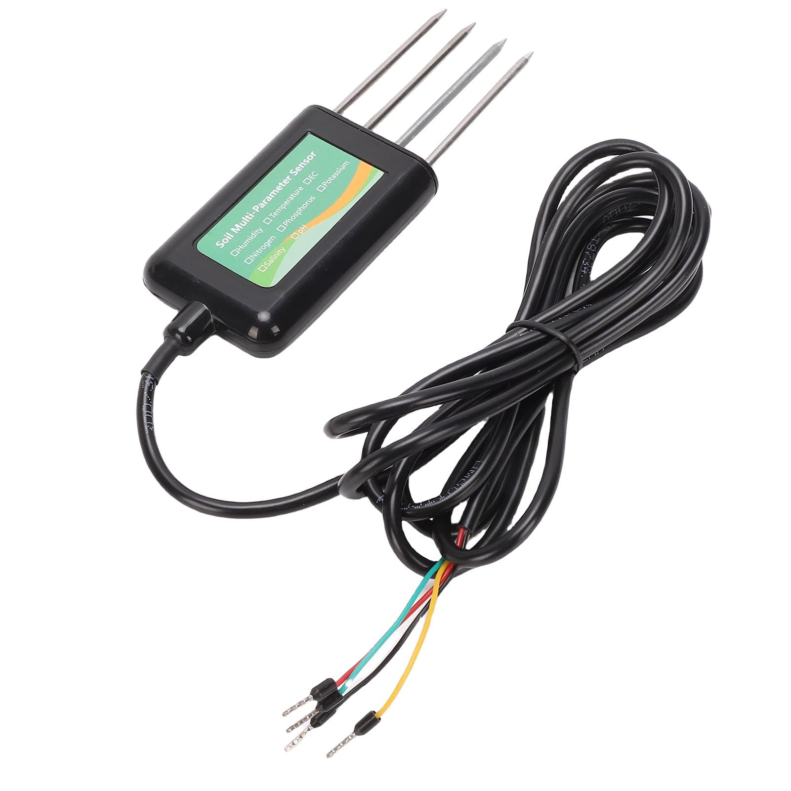 Tester PH Gleby NPK, Czujnik Gleby 8 w 1 IP68, RS485 Modbus RTU do Wykrywania Temperatury i Zasolenia Gleby EC w Czasie Rzeczywistym