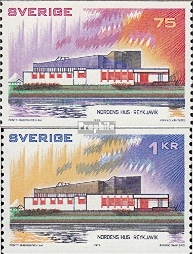 Prophila Collection Svezia 808-809 (Completa Edizione) 1973 Nordic Co (Francobolli per i Collezionisti)