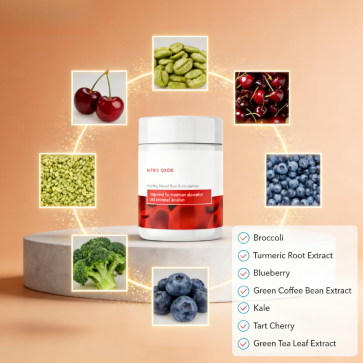 Ossido nitrico: migliora la lucidità mentale, migliora l'umore, aumenta l'efficienza metabolica e favorisce la circolazione sanguigna