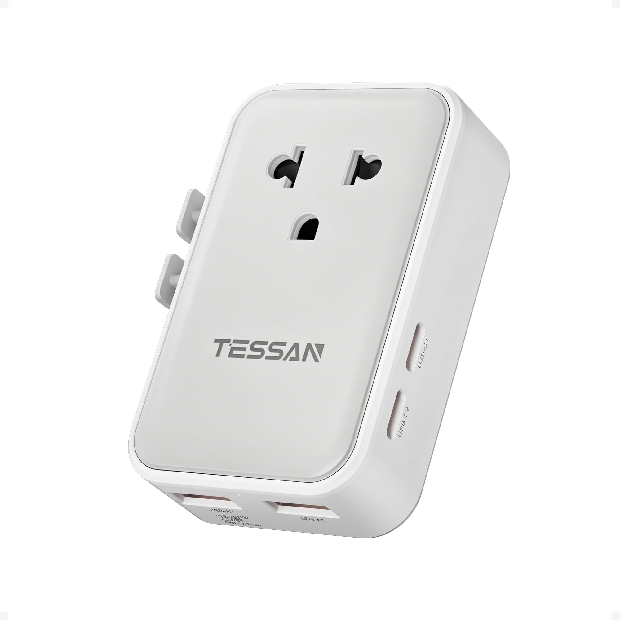 Amazon.co.jp: 海外 変換プラグ 全世界対応 TESSAN 超薄型海外旅行用