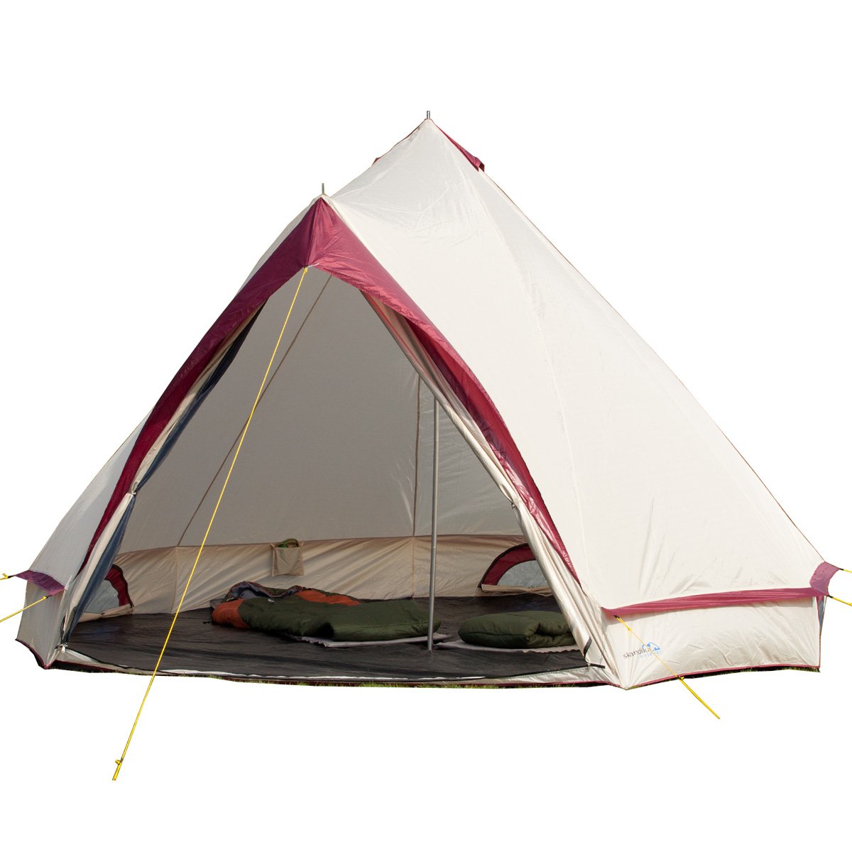 skandika Comanche Tipi Wigwan Tenda Campeggio 8 Persone Altezza 2,5 m (