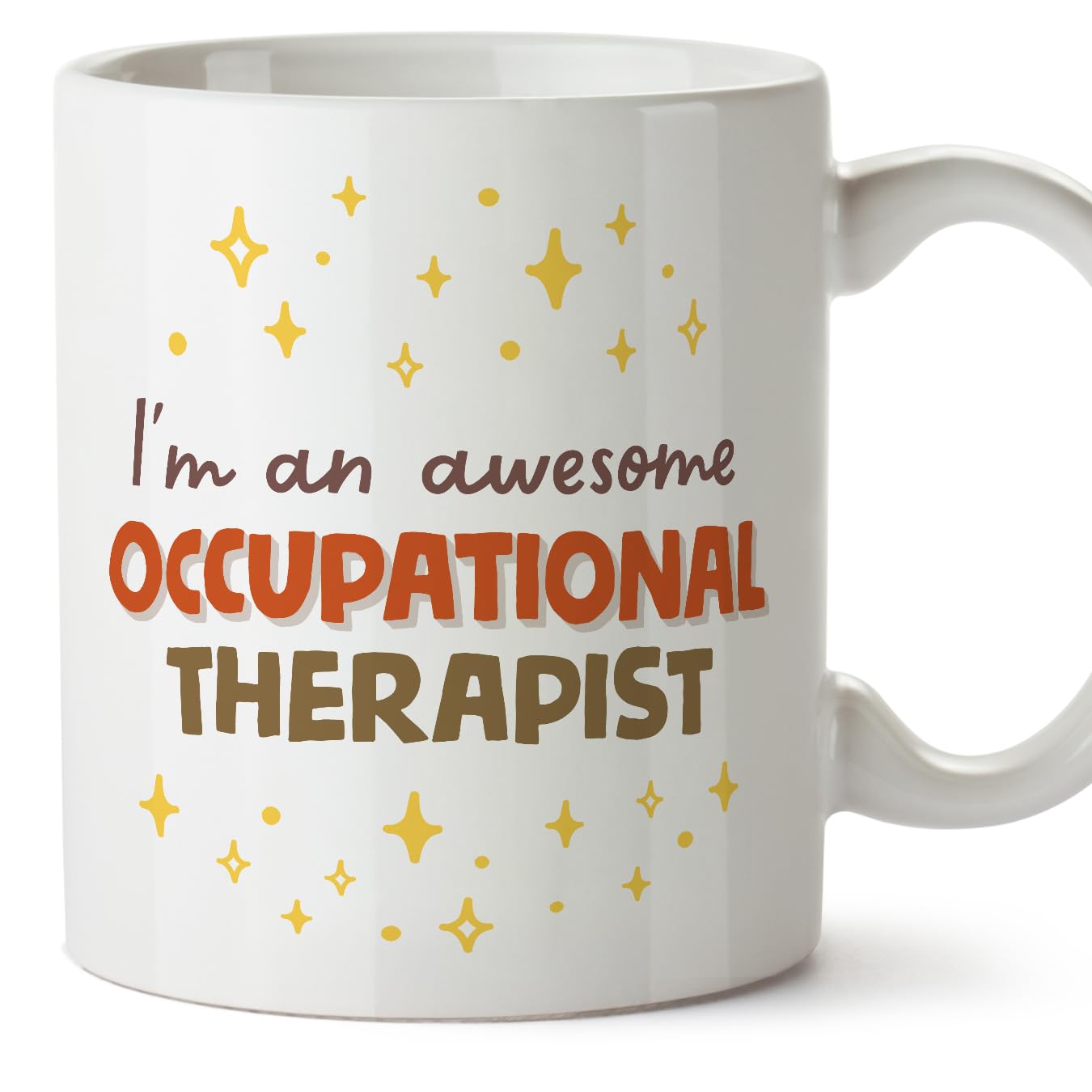MUGFFINS Occupational Therapist Man Mug - in English - I'm Awesome! - Funny Gift for Colleagues - Ceramic 11oz Mug