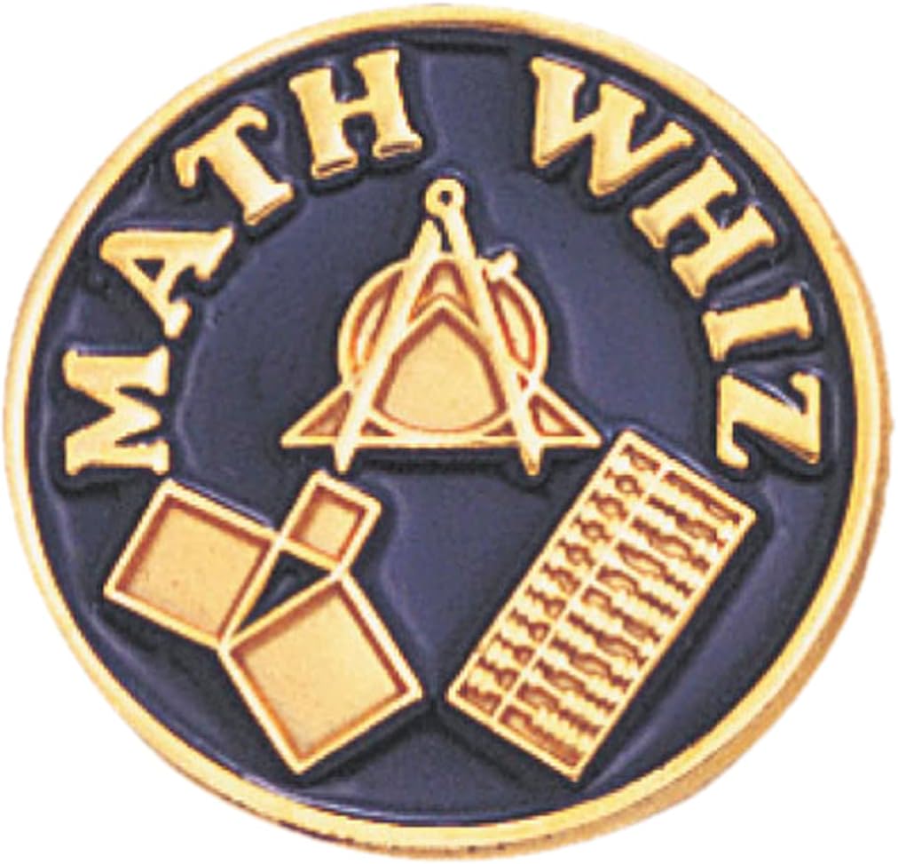 SHOP AWARDS AND GIFTS Enamel Lapel Pins for Students Appreciation Reward Teacher Supplies Employees, Pack of 10, 3/4 Inch