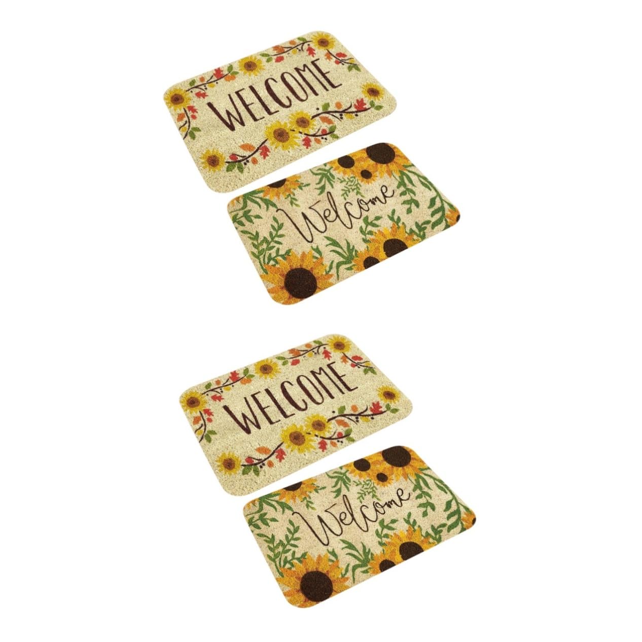 Tapis absorbant eau de cuisine et maison HANABASS lot de 4 pièces