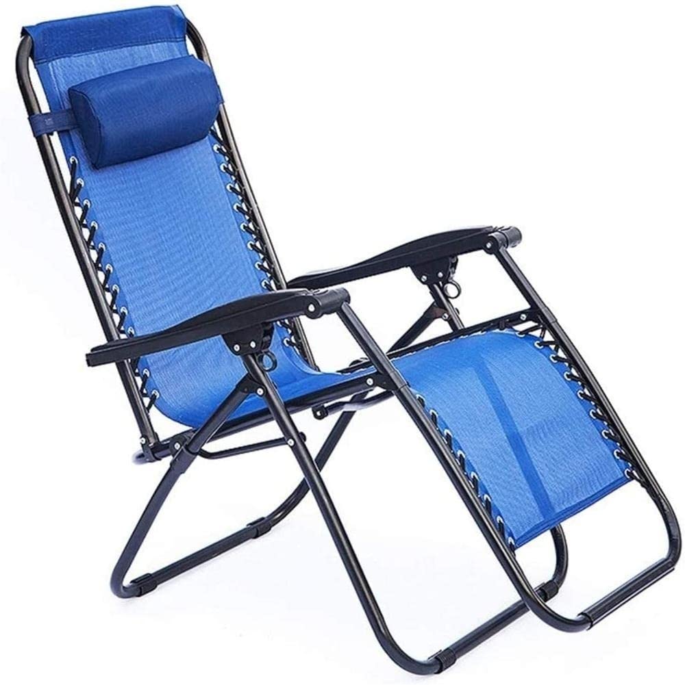Silla de piscina de cesped de patio plegable con sillon reclinable comodo