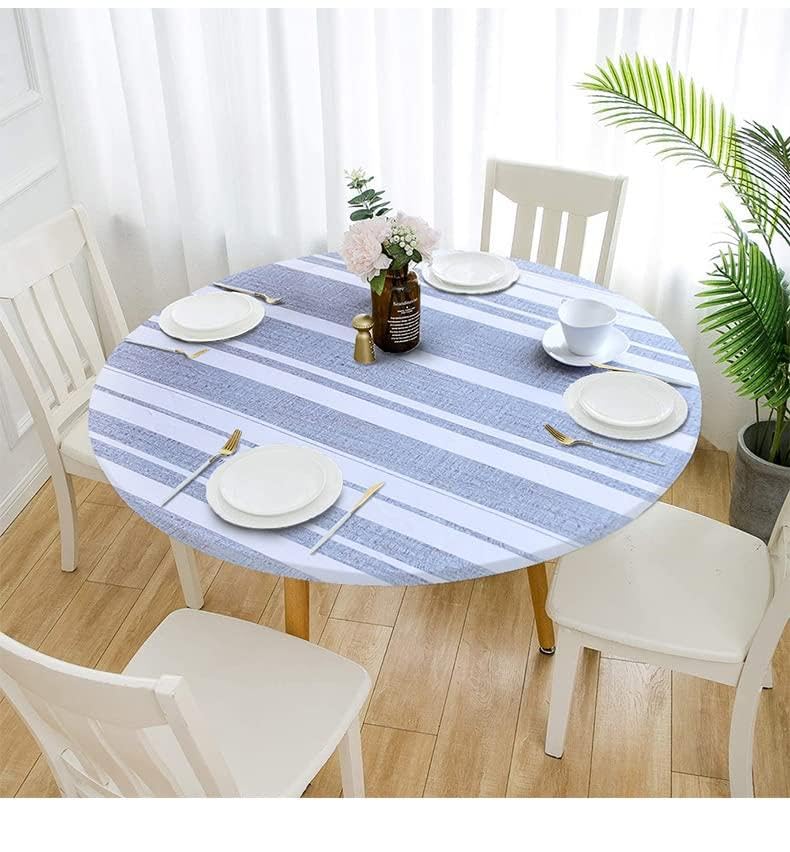 Nappe de table extensible polyester élastique sans lavage résistante huile