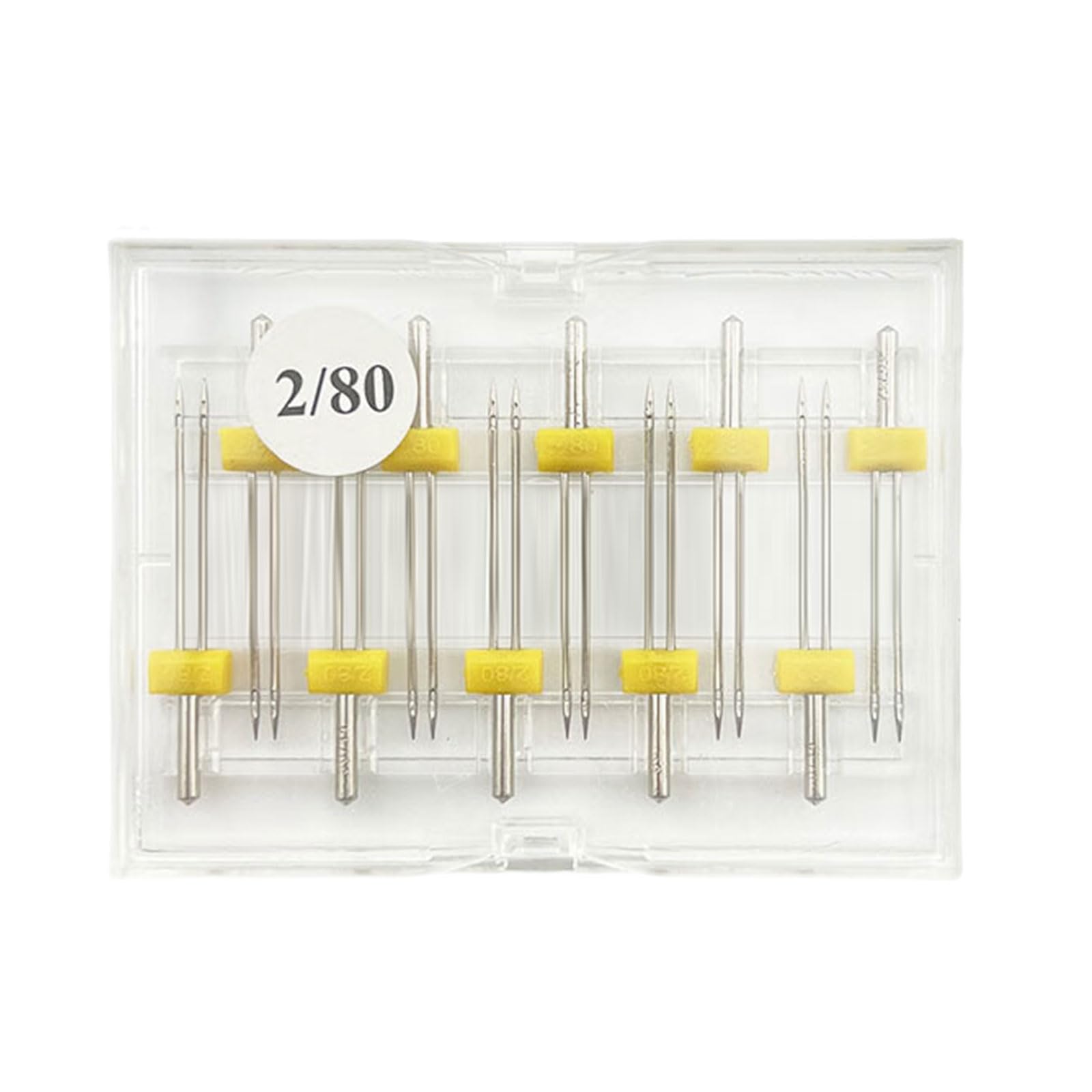 of 10 Sewing Machine Needle Stretch Twin for Household Twin for Fabric Project Set