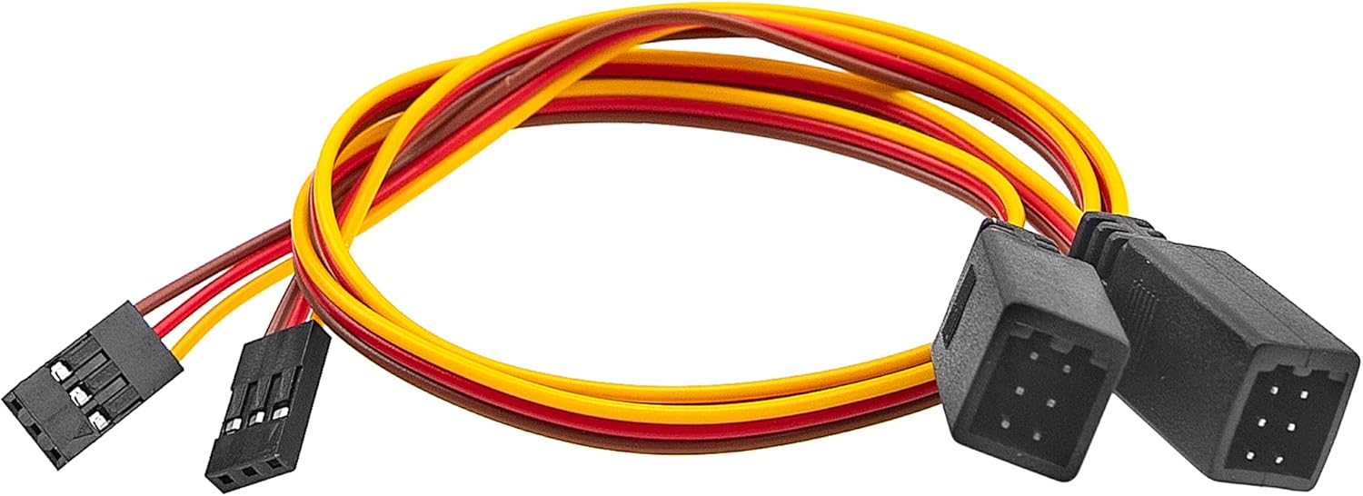 2Pcs ShareGoo JR Style Servo Splitter 1 Male to 2Female Y