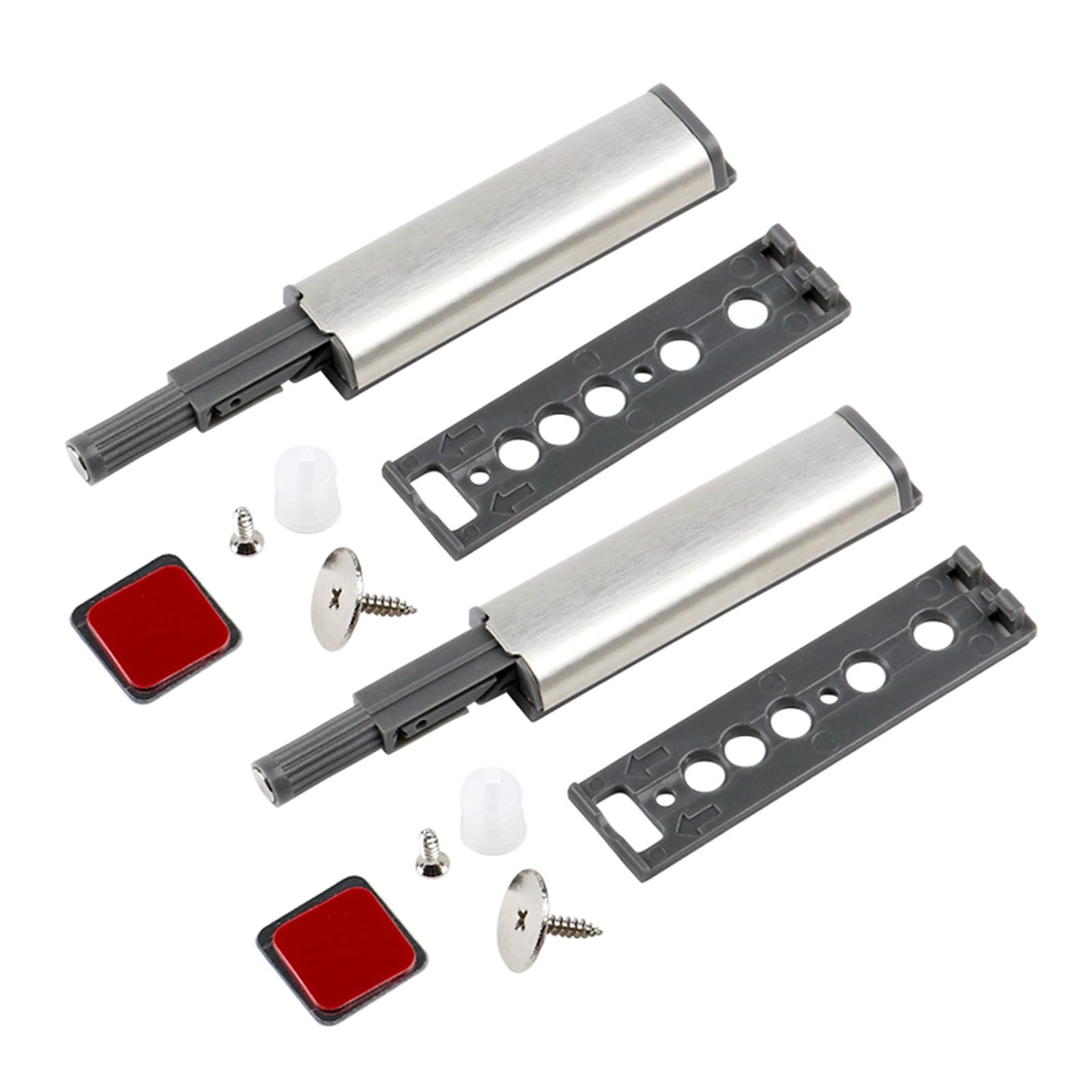 Fentency Multicolor Cabinet Door Latches Without Handle Quiet Operations Easy Installation For Homes Kitchen Noises Reduction Buffers Silencers