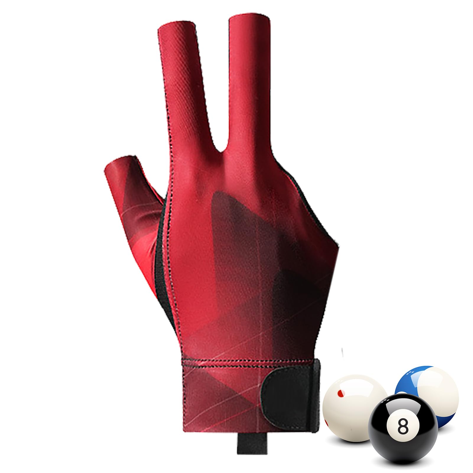 Guantes De Billar Para Mano Derecha,Guantes De Billar De 3 Dedos,Guantes De Billar Para Taco,Guantes De Billar Antideslizantes Y Transpirables,Guantes De Billar Universales,Billar Para Hombres,Mujeres