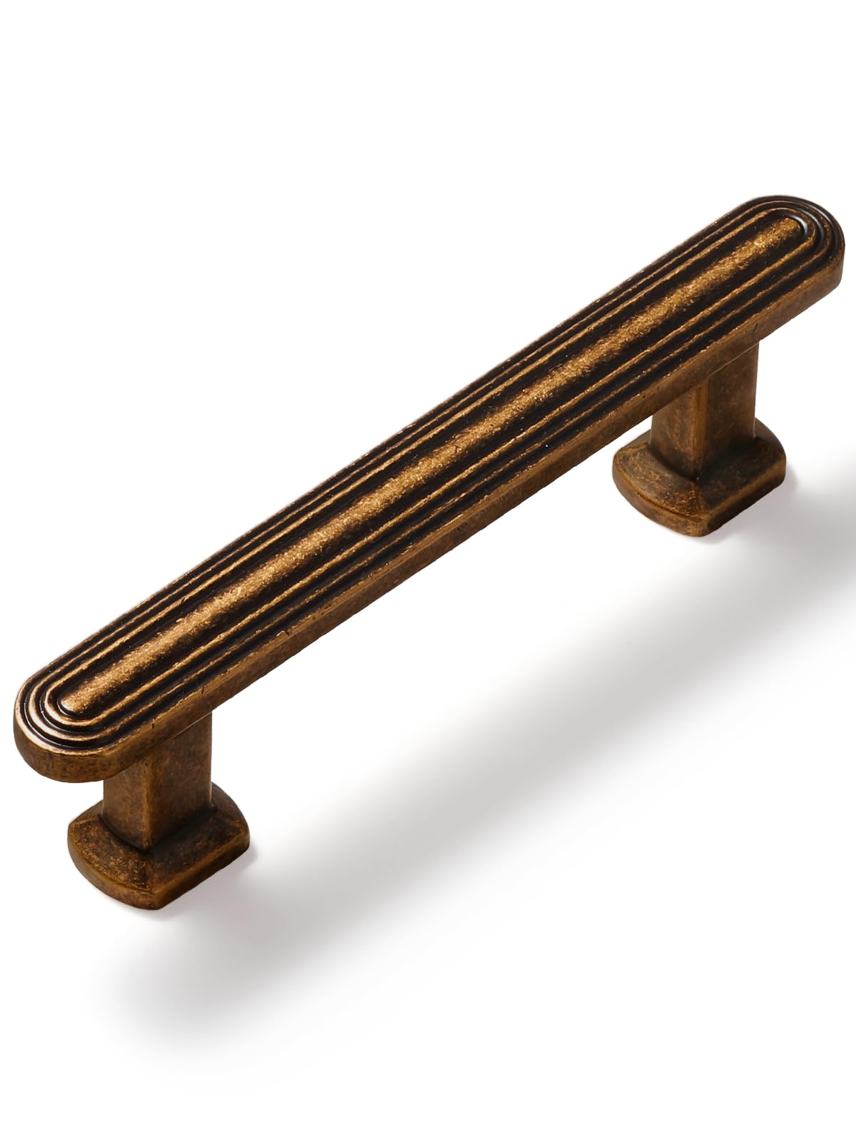 SORWDUREM 10 Pack 3 Inch(76mm) Antique Brass Cabinet Pulls Drawer Pulls Kitchen Hardware Cupboard Kitchen Hardware Cabinet Handles