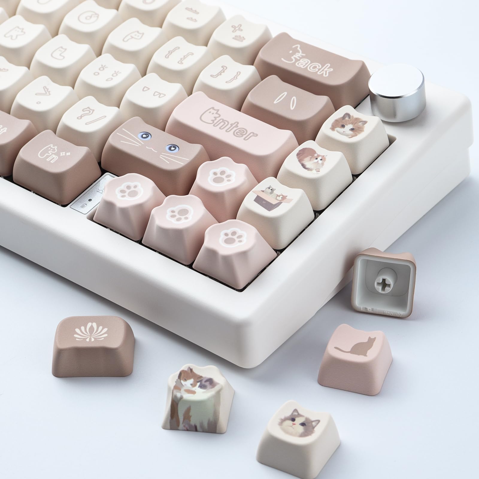 Amazon | Hyekit PBT キーキャップ メカニカルキーボード用 - 144キー