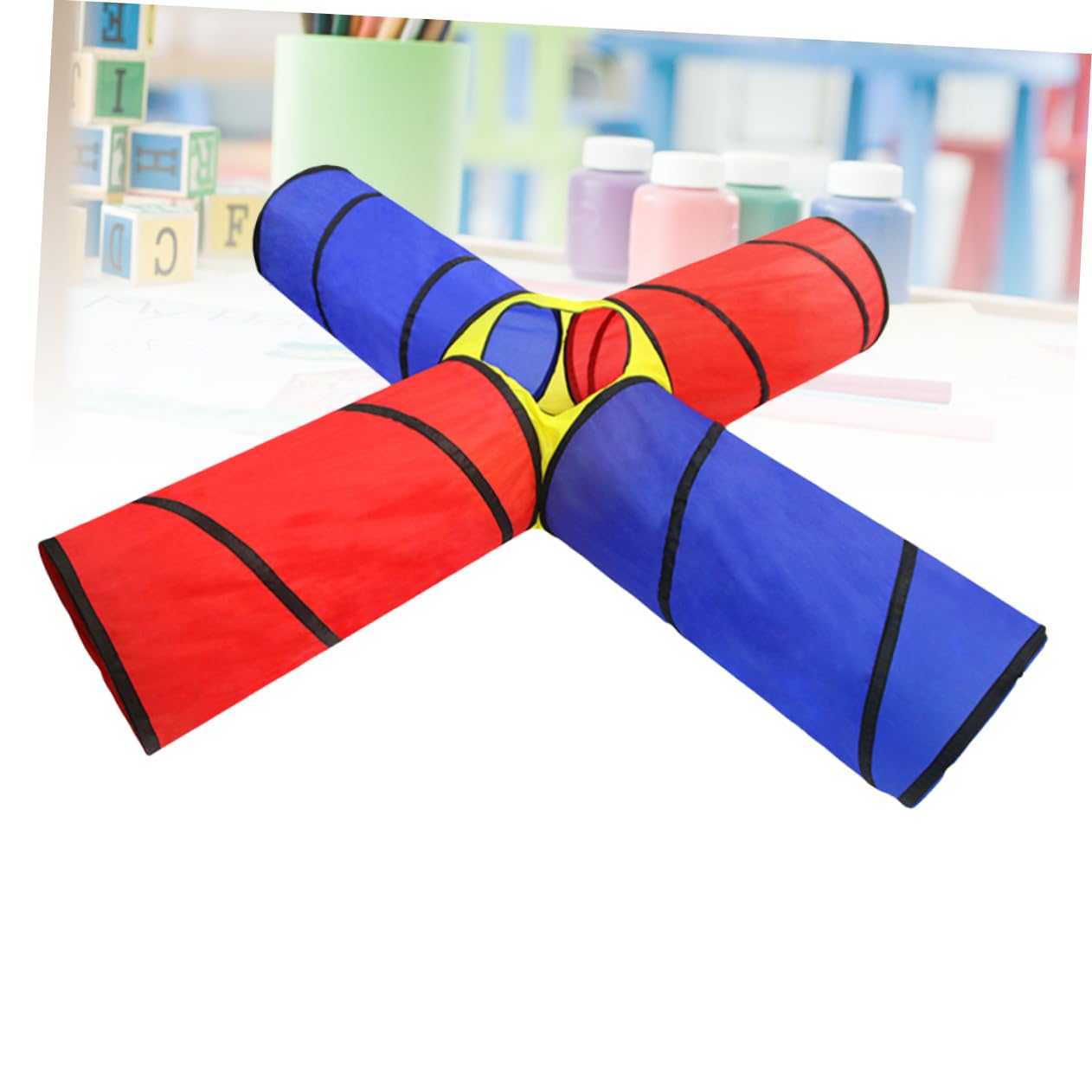 UPKOCH Tunnelzelte für Junge Mädchen Spieltunnel Krabbeltunnel Kindertunnel Indoor Outdoor Röhrenspielzeug für Drinnen und Draußen