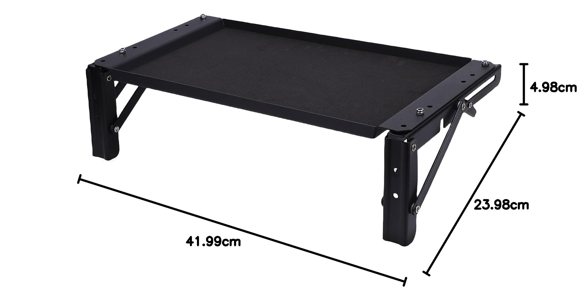 Bnineteenteam Akcesoria do Wózków Narzędziowych, Wytrzymała Magnetyczna Skrzynka Narzędziowa, Składany stół z Uchwytem na baterię, 325 Mm X 195 Mm do Systemów Narzędzi
