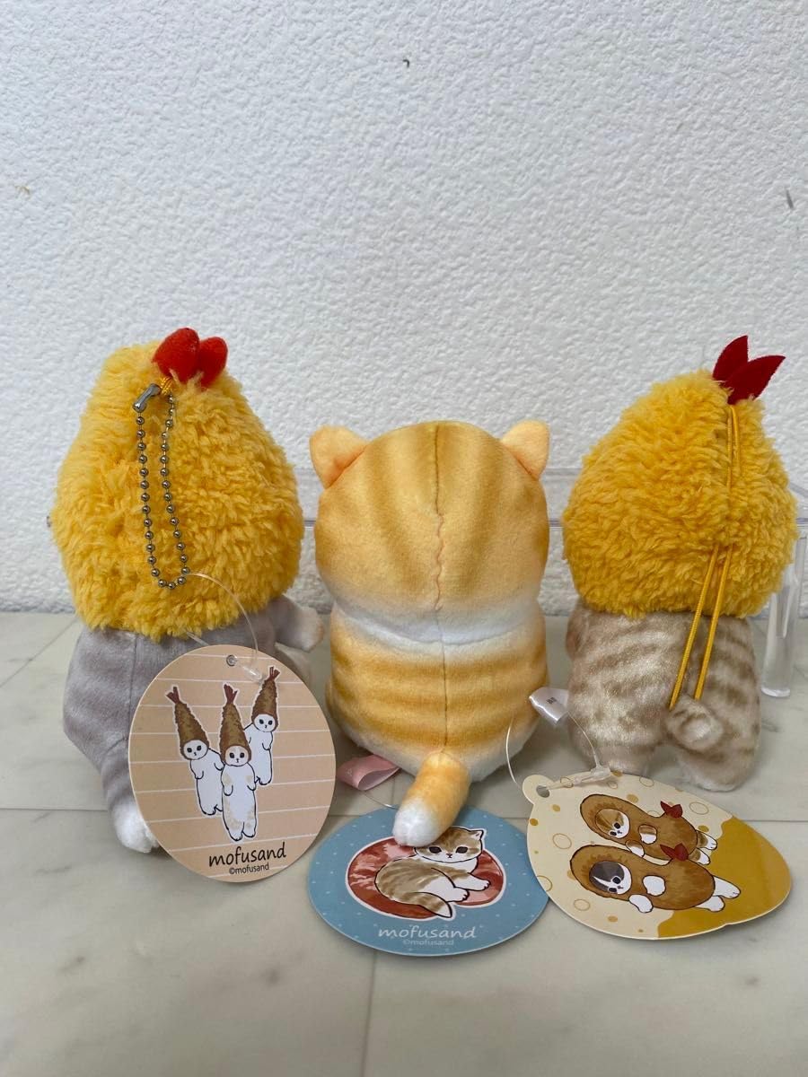 Amazon.co.jp: mofusand えびにゃん エビにゃん ぬいぐるみ クッション