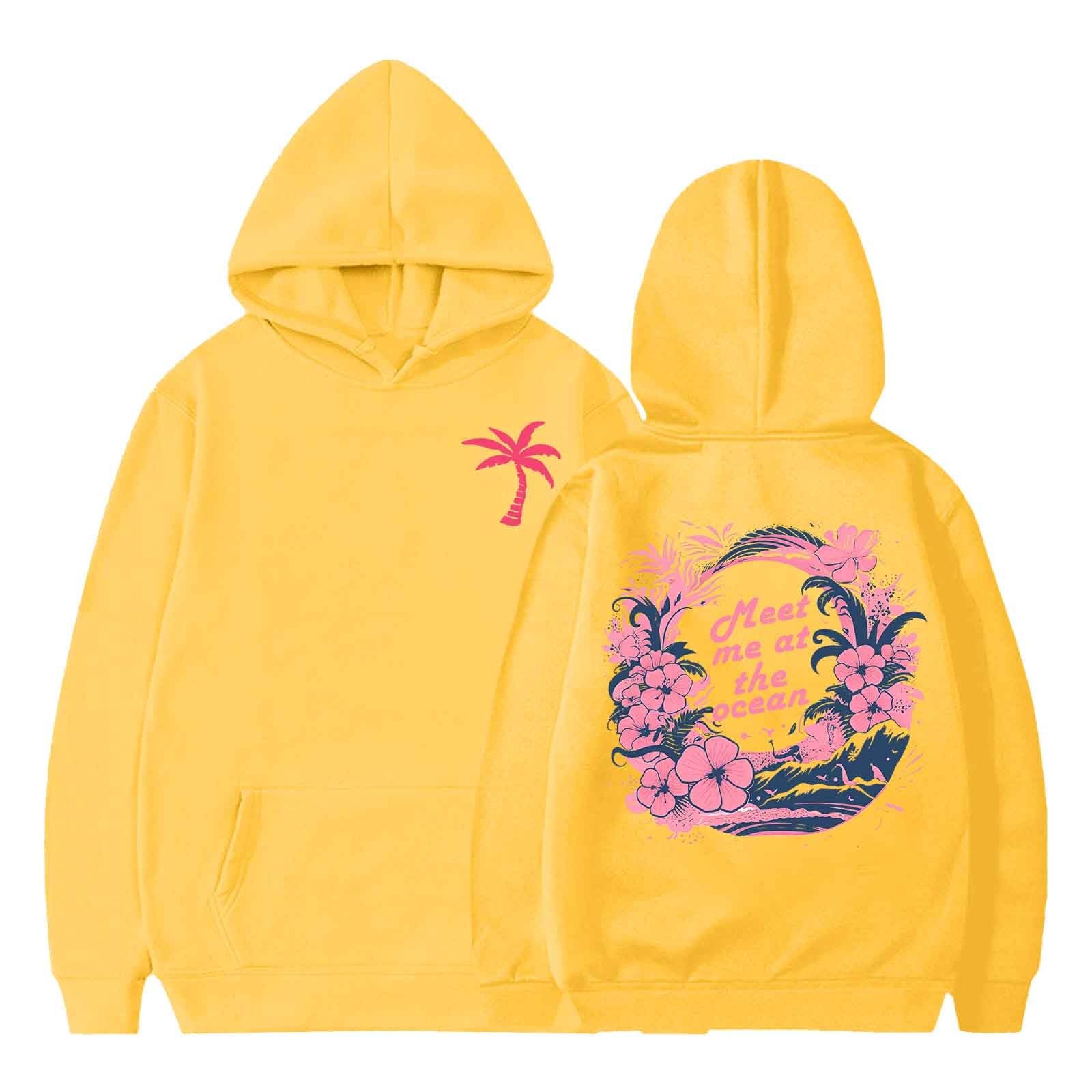 Children Floral Print Jumpers Long Sleeved Casual Toddler Boys Girls UK Basic Hooded Sweatshirt Outdoor Activewear Classic Tunic Tops Clothes Autumn Teens Preppy Clothes Warehouse Clearance