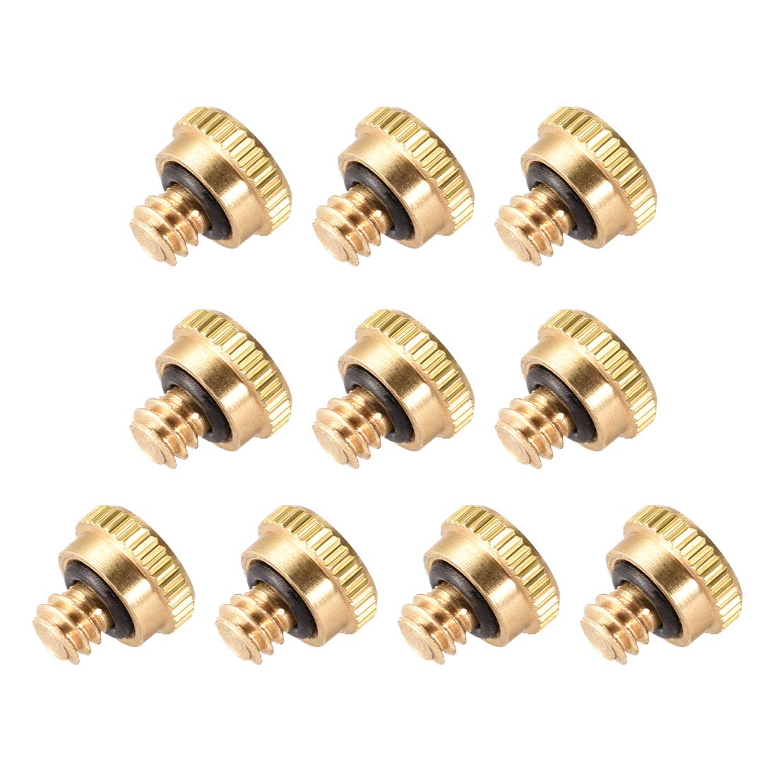 Bouchon de buse de brumisation en laiton durable UNC 10-24 pour filetage extérieur