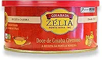 Goiabada Cascão Zélia Cremosa 400g | Doce de Goiaba Tradicional Mineiro, Sabor Autêntico e Receita Caseira | Feita no Tacho com Pedaços de Goiaba | Ideal para Cafés e Sobremesas | Sem Conservantes'