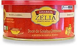 Goiabada Cascão Zélia Cremosa 400g | Doce de Goiaba Tradicional Mineiro, Sabor Autêntico e Receita Caseira | Feita no Tacho com Pedaços de Goiaba | Ideal para Cafés e Sobremesas | Sem Conservantes”