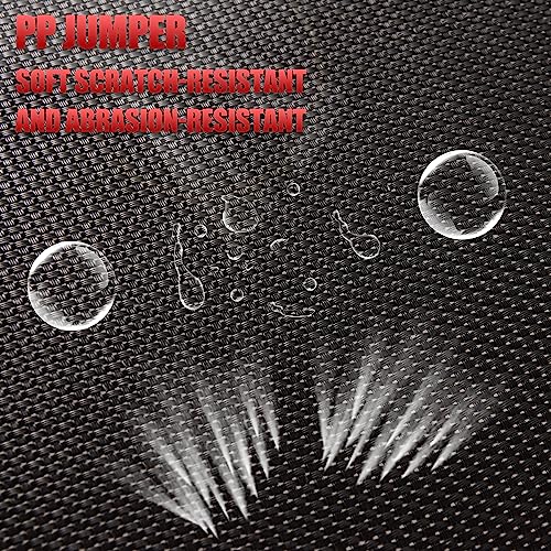 Image of Newan 40 inch-48 inch Silent Mini Trampoline Fitness Trampoline Bungee Rebounder Jumping Cardio Trainer Workout for Adults-Max Limit 330lbs