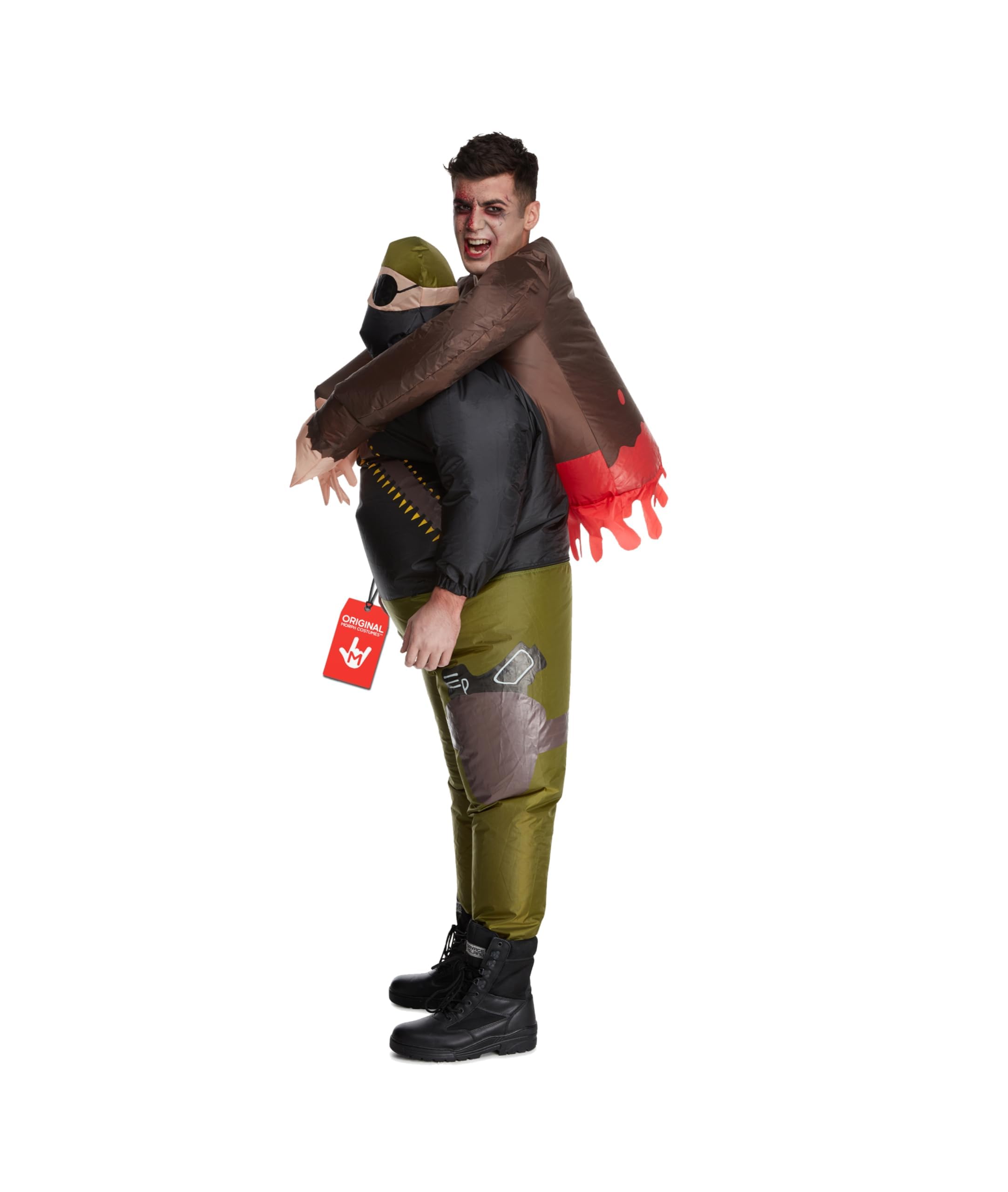 Morph Adult Zombie Inflatable Costume, Halloween Suit Men, Inflatable Zombie, One Size