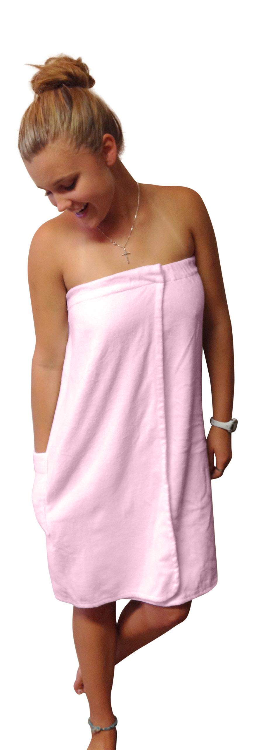 Plus Size Spa Wrap - Luxury Cotton Velour -3 Plus Size Spa Wrap - Luxury Cotton Velour -3