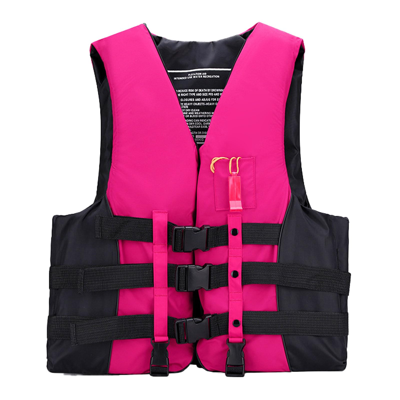 Swim Vest Unisex Swim Jackets with Safety Strap and Whistle Reflective Strips Waterproof Gilet Swimsuit for Pool Summer Kayaking Beach Play Snorkeling Holiday 2026