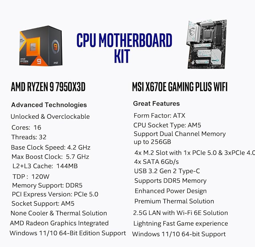 AMD Ryzen 9 7950X3D ゲーミング プロセッサ box Amazon.com: AMD Ryzen™ 9 7950X3D 16-Core, 32-Thread Desktop