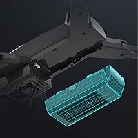 Vista 5 de GPS Drone, Flying Around Point 4K HD Camera Black RC Drone Smart Follow for Panorama Shooting (2 Battery)