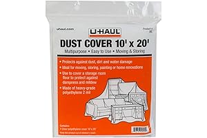 UHaul 10 x 20 Feet Dust Cover for Moving and Self-Storage