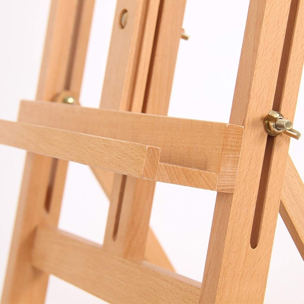 Soporte de exhibición de Lona, Caballete de Escritorio Ajustable con Pendiente portátil, Soporte de exhibición de Lienzo para Carteles, Caballete para niños