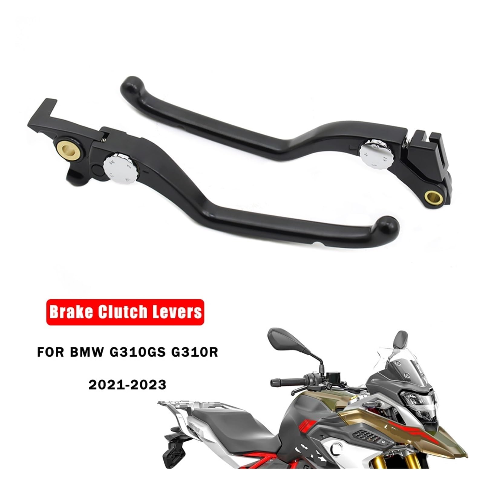 Leve Freno E Frizione Per BMW G310GS G310R - Set Manubrio Moto 2021-2023, Alluminio, Colori Diversi