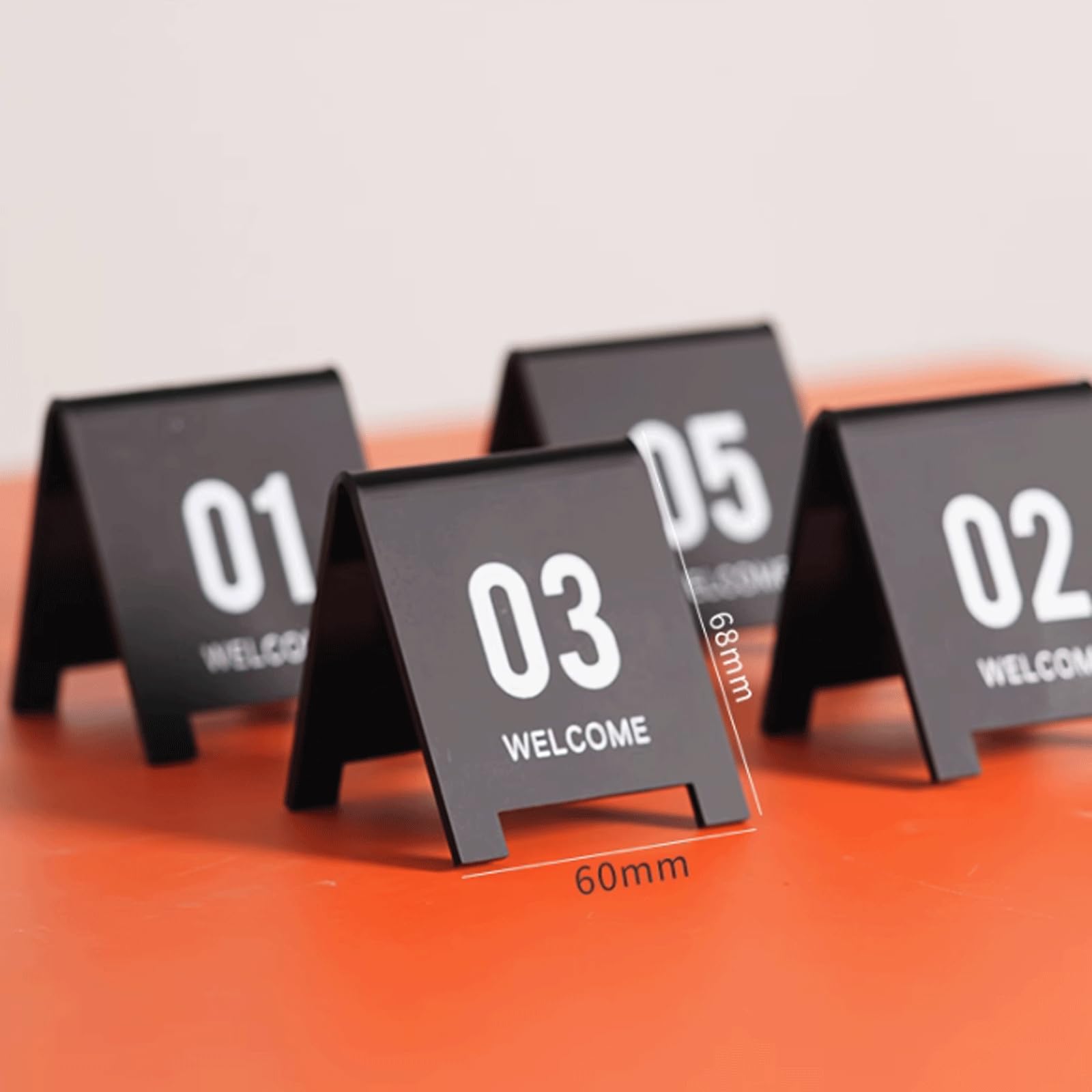 Porta menú de Mesa de acrílico, Porta Tarjetas de Mesa, Porta Tarjetas de Mesa, Porta números de Mesa, números de Mesa de Boda para cenas, Invitados.