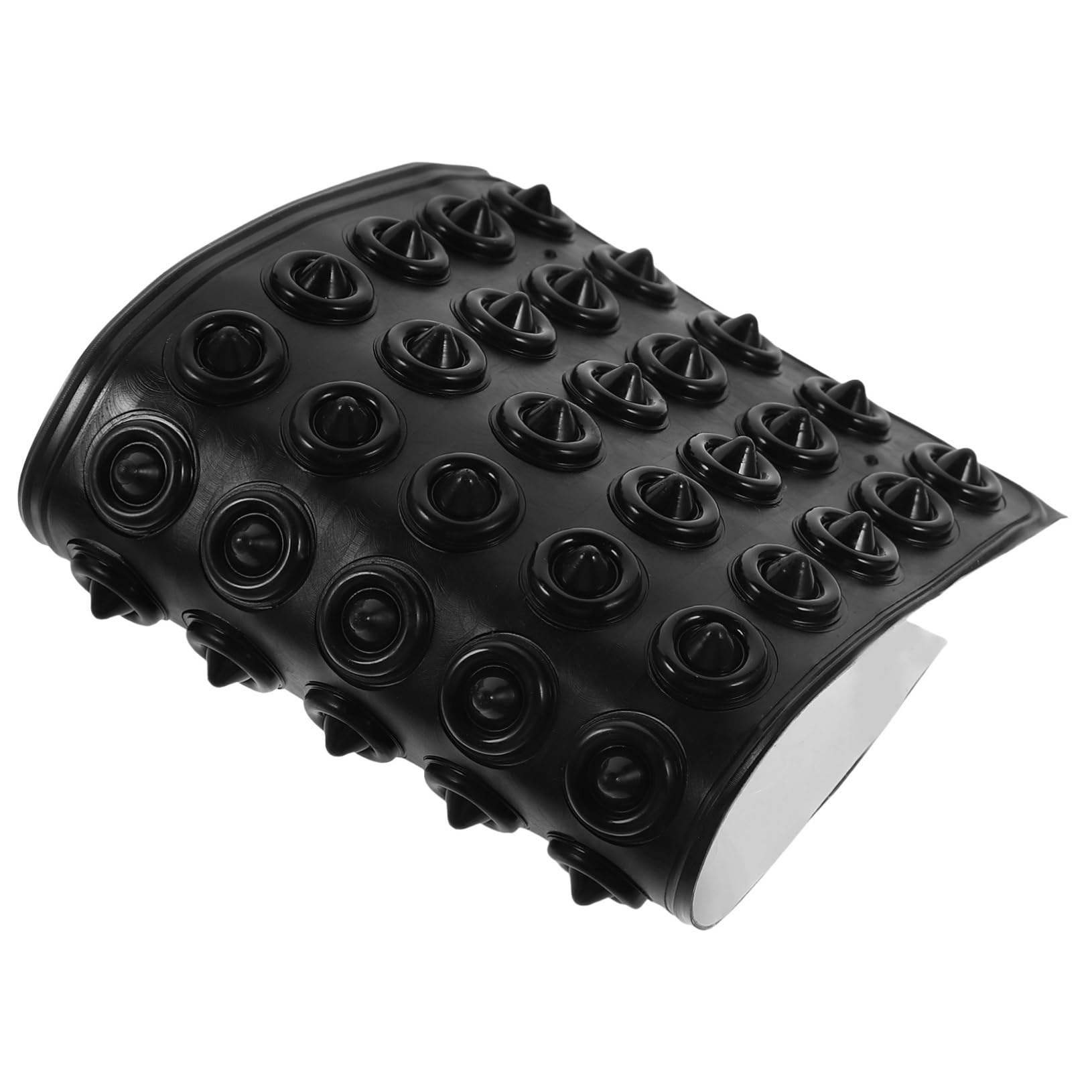 BESPORTBLE Adesivi da Sci Adesivi Snowboard Pad Snowboard Antiscivolo Tappetino da Snowboard Sciare Decalcomania di Pattinaggio Accessorio per Pattinaggio all'aperto Gradino PVC Black