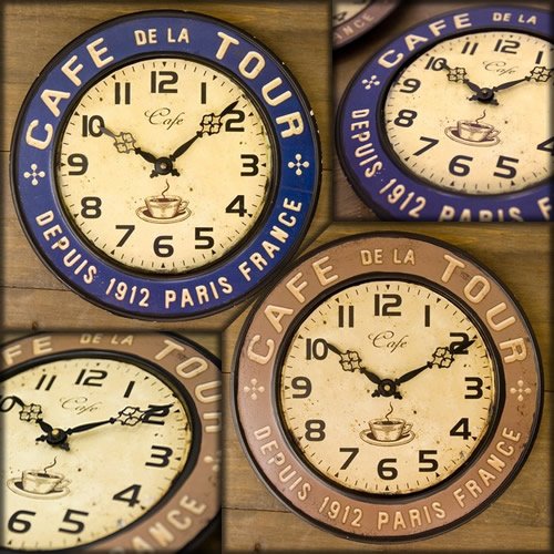 レジェクション カフェ クロック ツアー 壁掛け 時計 オールディーズ