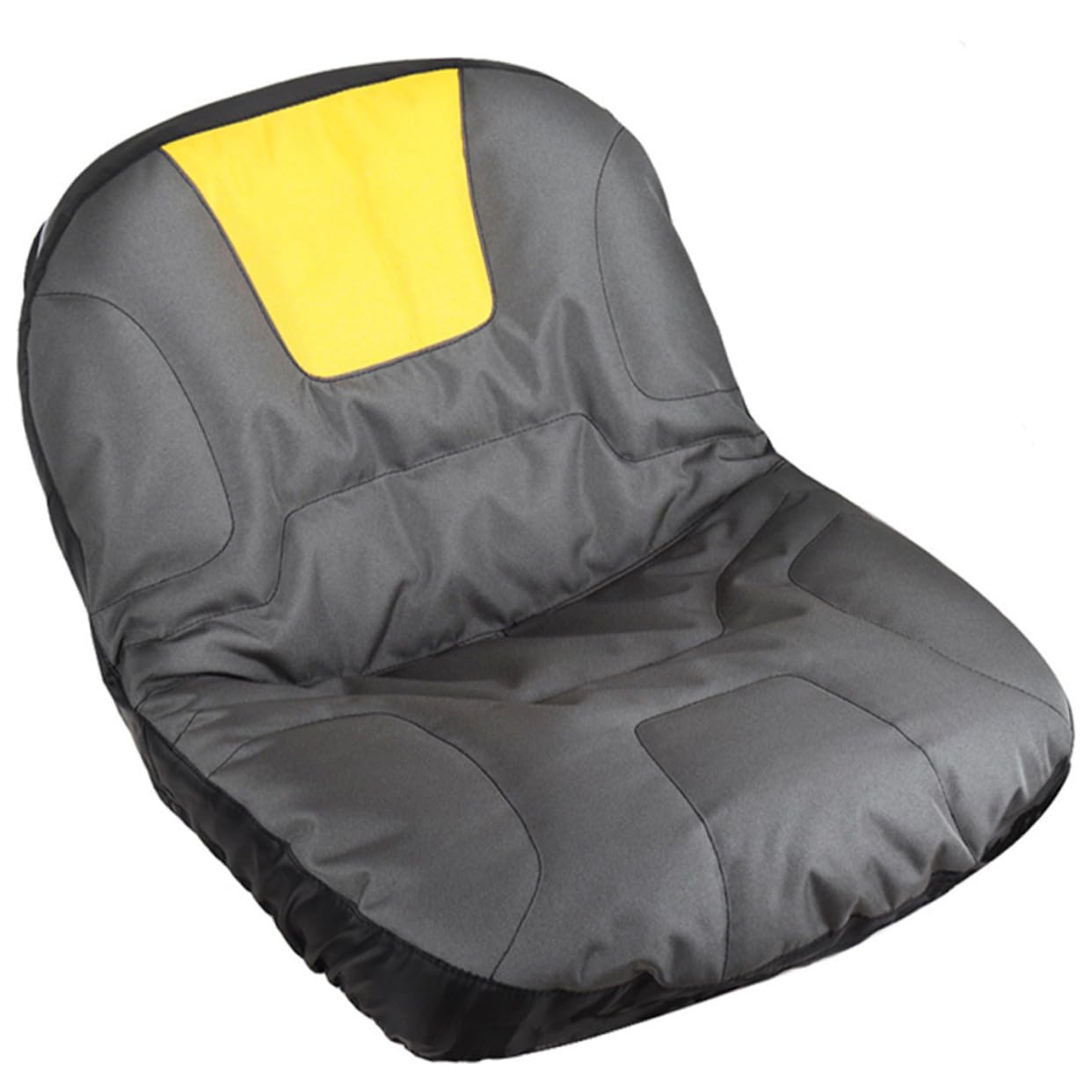 Housse siège tondeuse tracteur de jardin polyester avec pochette