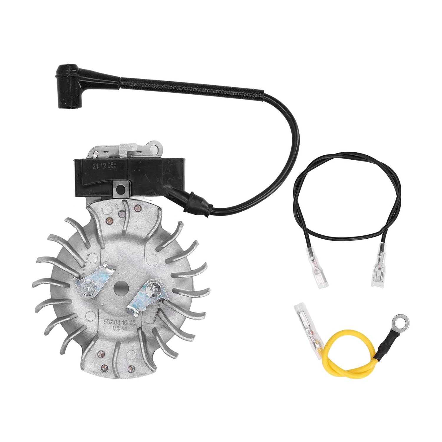 Ignition Flywheel Kit Chainsaw Flywheel Ignition Flywheel Parts Connecting Line for Husqvarna