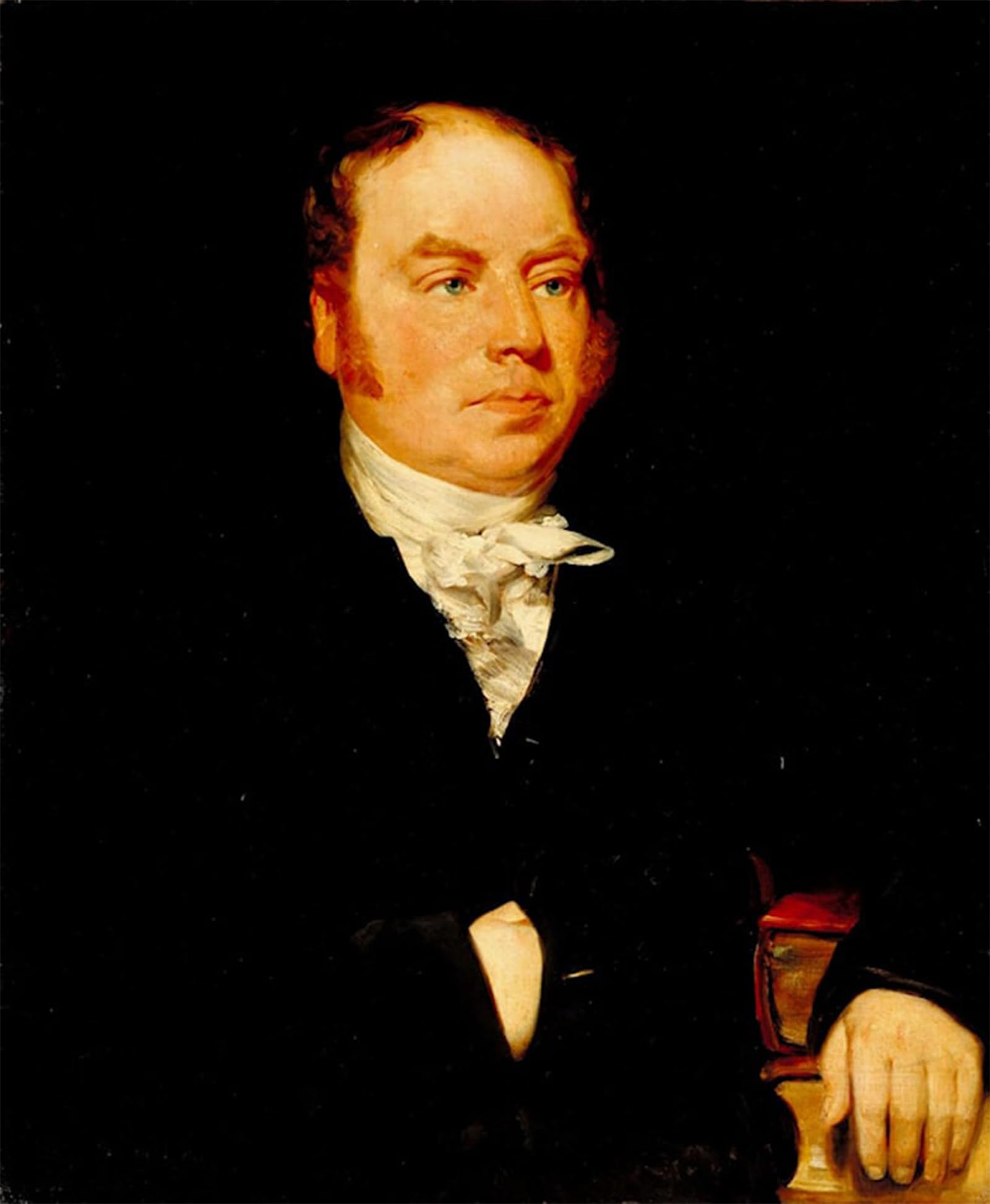 HRJUBWREE Classic Canvas Picture Art Canvas Print Modern Oil Painting the Revd Dr Andrew by John Constable Artwork on Wall for Office Decor 60x90cm