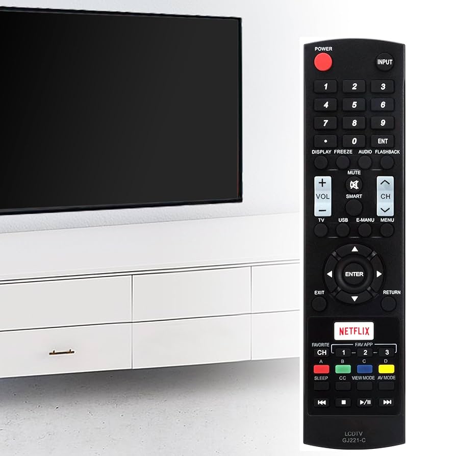 USARMT 交換用シャープGJ221-Cネットフリックスリモコン LC32LE653U LC40LE653U LC43LE653U LC48LE653U LC55LE653U LC65LE645U LC65LE653U用 61qZYDvEecL._UF894,1000_QL80_.jpg
