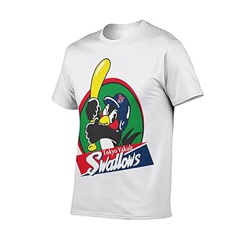 最終値下げ　ヤクルトスワローズ　つば九郎Tシャツ モノクロつば九郎Tシャツ（ホワイト） | 東京ヤクルトスワローズ