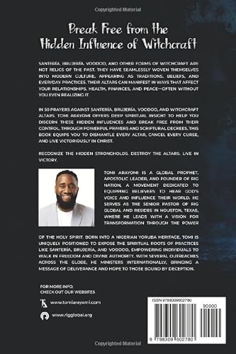 50 Prayers Against Santería, Brujería, Voodoo, and Witchcraft Altars (Declarations for Breakthrough)