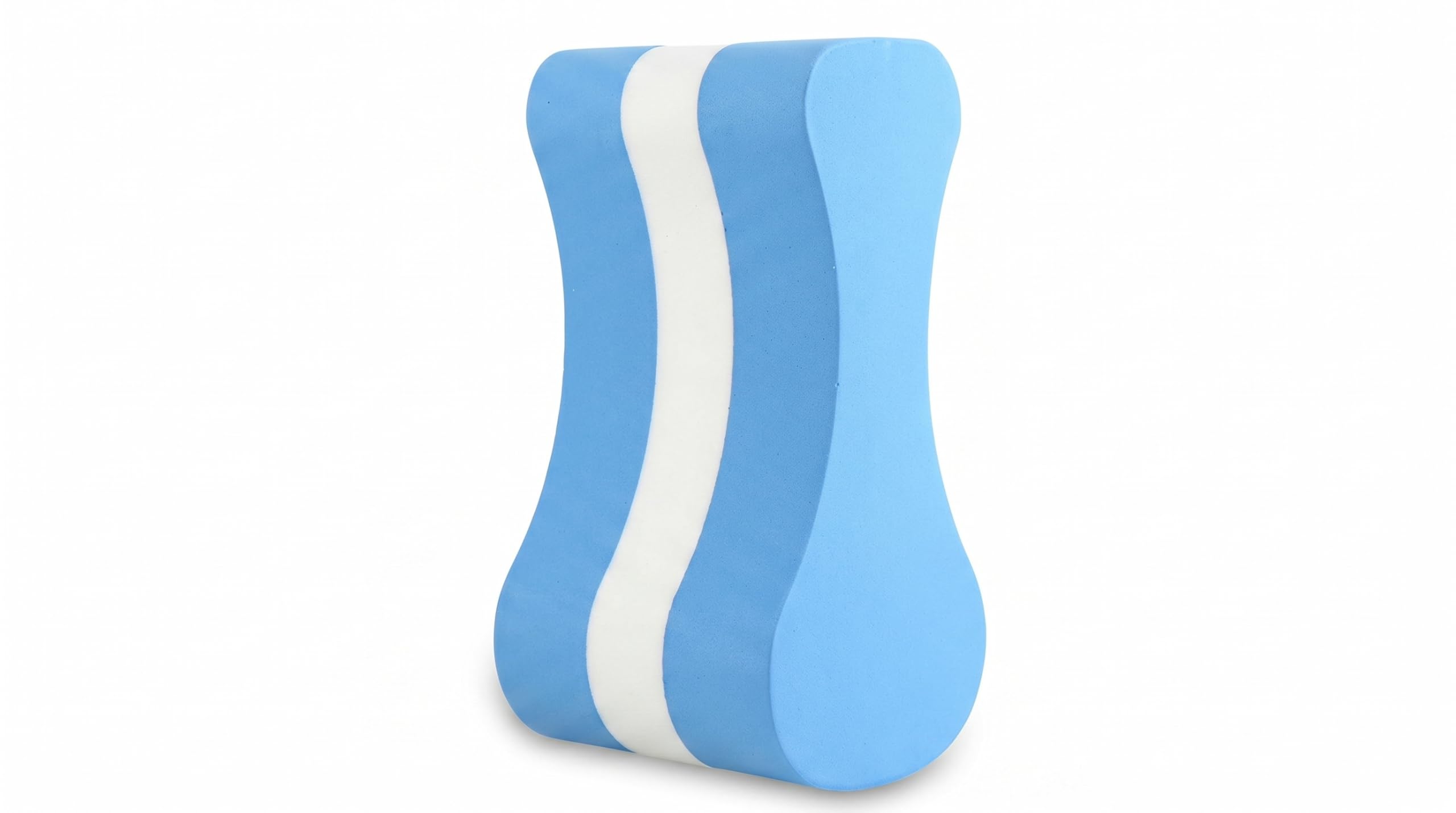 Pull Buoy for Swimming Training – EVA Foam Figure-8 Leg Float for Beginners & Juniors – Blue Lightweight Pool Lap Swim Buoyancy Aid – 44g Compact