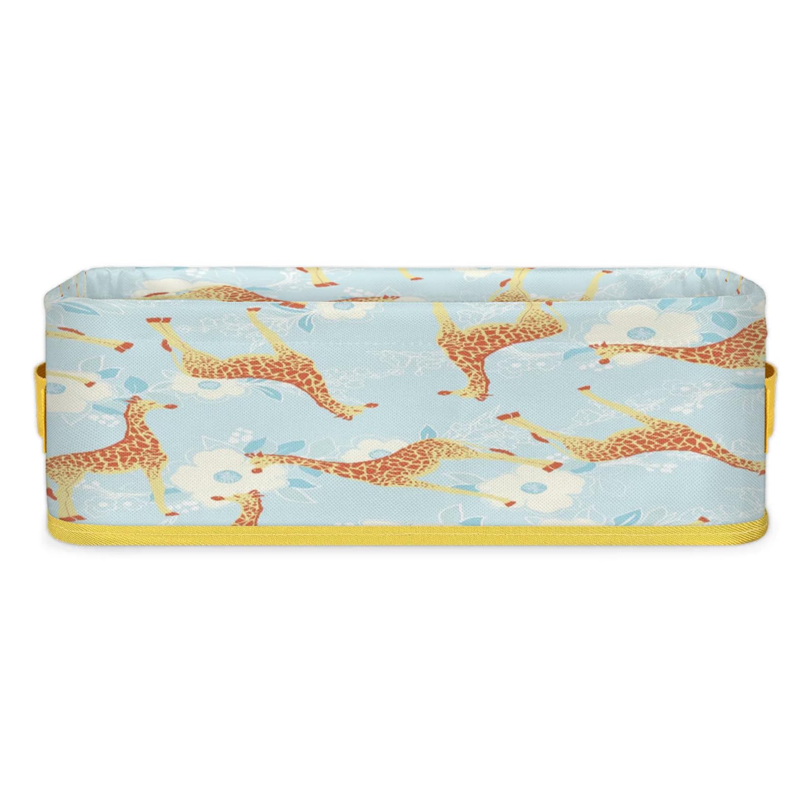 Bathroom Storage Basket Waterproof Foldable Storage Bins with Handles Decorative Toilet Paper Storage Basket for Organizing for House Bathroom Toiletries Set of 2