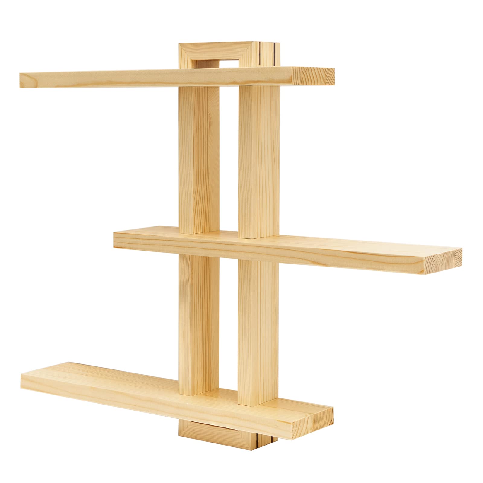 SEE PICS DIFFERENT COLOR**** yaqew Variable Floating Shelves Wood Set