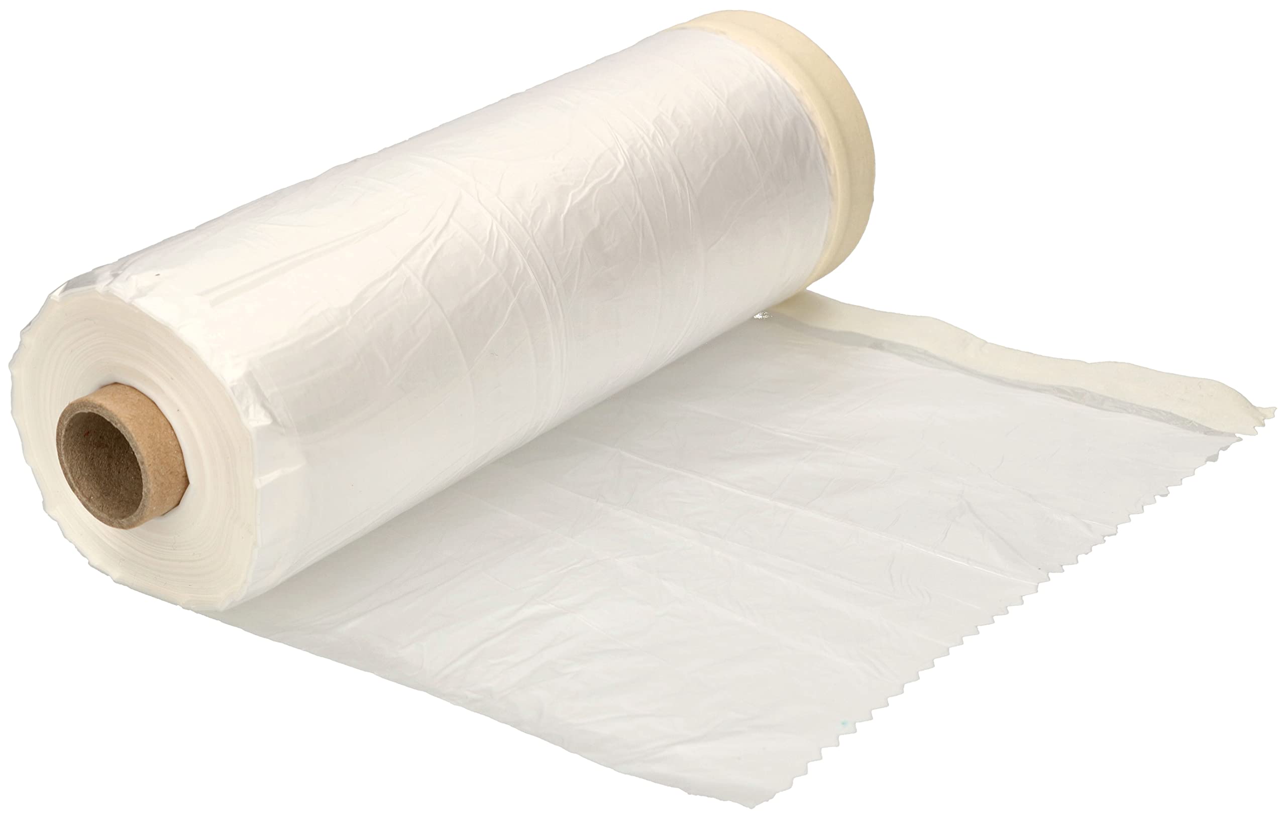 KOTARBAU® Set di 4 pellicole di copertura con nastro adesivo, 195 mm x 33 m, per lavori di pittura e ristrutturazione