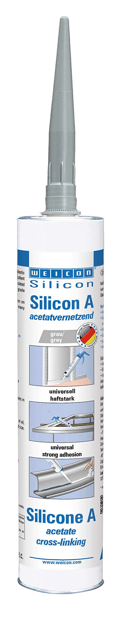 Weicon Sillicone A Grey 310ML