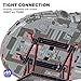 Display Stand for Lego Millennium Falcon 75389 75257, Upgraded Bracket for The Dark Falcon 75389, Strong Construction Stand Building Set with Clearer Instructions for Fans, Adults, Kids
